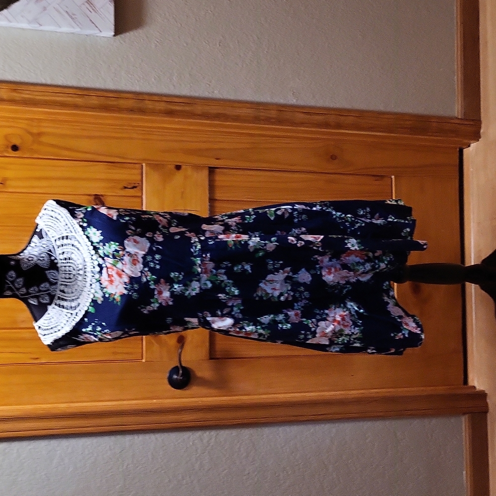 No Boundaries NWT XLG Summer Dress Multi-color